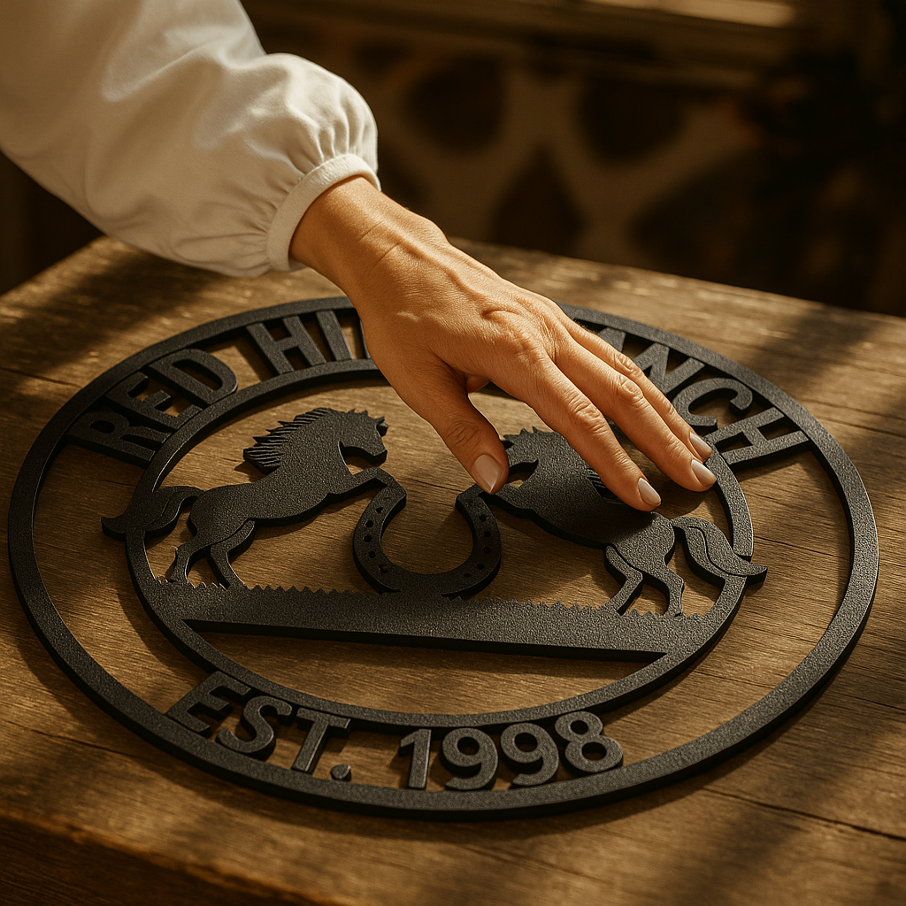 Two Horse Monogram
