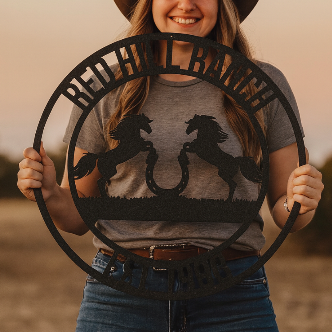 Two Horse Monogram