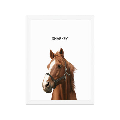 Custom Horse Art Portrait