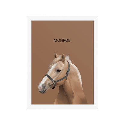 Custom Horse Art Portrait